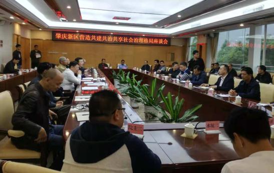 中國經(jīng)濟(jì)體制改革基金會(huì)肇慶新區(qū)籌謀“共建共治共享”基層治理新格局
